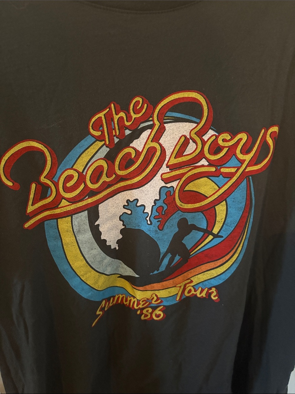 Anthropologie letulv The Beach Boys Graphic Tee size xl - Picture 5 of 8